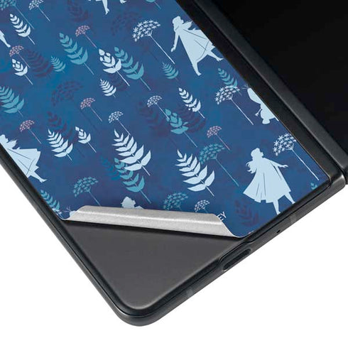 Disney Frozen II Frozen II Pattern Galaxy Z Fold4 5G Skin